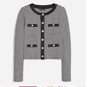 J. Crew Lady Jacket Vintage Rib Stripe brand new w/tags  NWT retails for $89.50